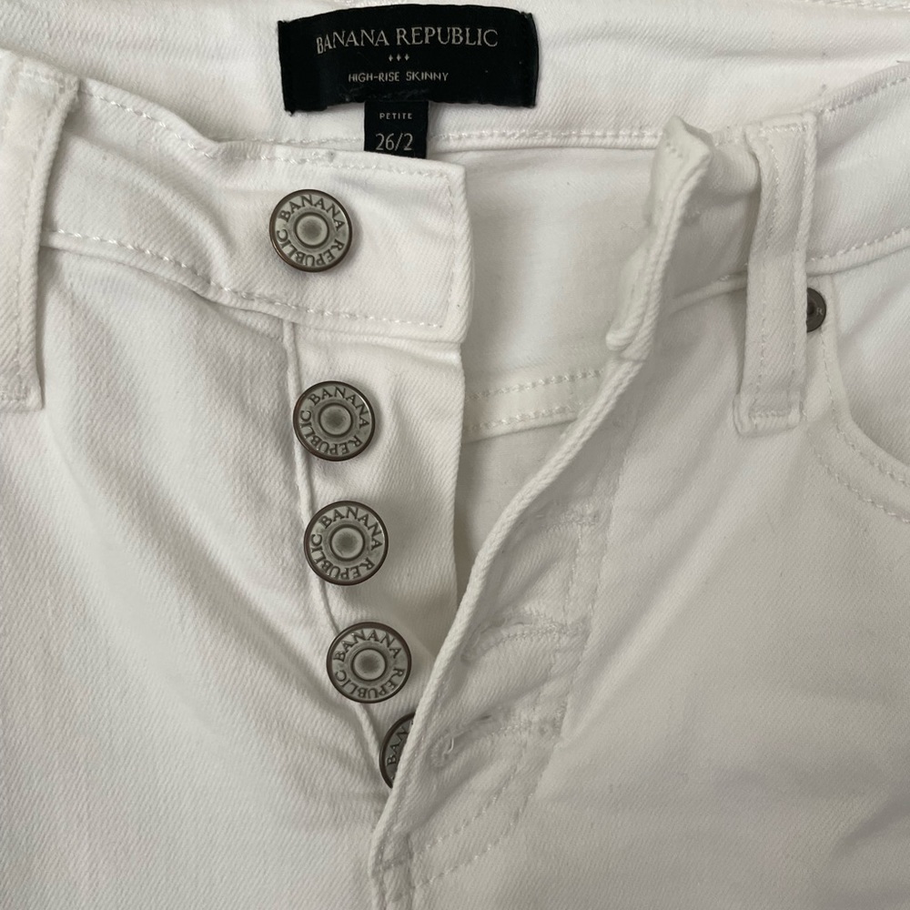 Banana Republic high-rise skinny 26/2 petite